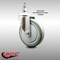 Service Caster 5 Inch 316SS Gray Polyurethane Wheel Swivel 3/8 Inch Threaded Stem Caster SCC SCC-SS316TS20S514-PPUB-381615 - alternate 4